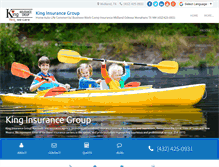Tablet Screenshot of kinginsurancegroup.com